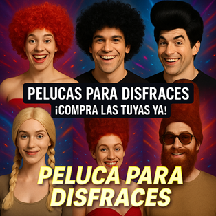 PELUCAS DISFRACES  2