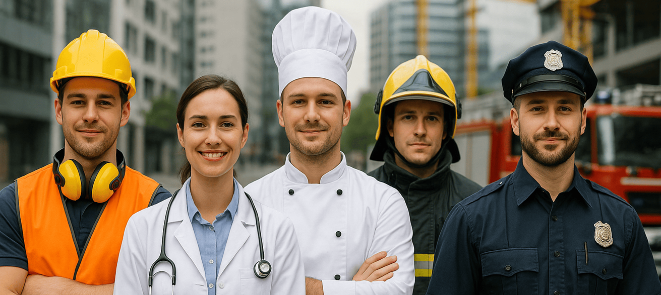 Disfraces de Oficios para Carnaval y Fiestas temáticas