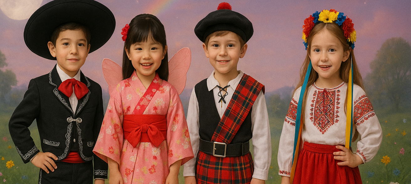 🌍 Disfraces de Países del Mundo para Niños (Niños) – Un Viaje Cultural a Través del Juego | Disfracestuyyo.com