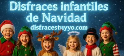 Disfraces navideños infantiles para fiestas escolares de Navidad .