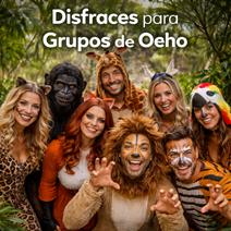 Disfraces para Grupos de Siete Pack Ahorro