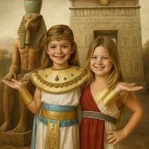 Disfraces Romanas, Griegas y Egipcias Niñas