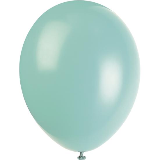 10 globos colores pastel variados (30 cm) - Línea Colores Básicos