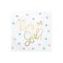 20 servilletas blancas "Boy Or Girl?" de papel (33x33 cm) - Gender Reveal Party