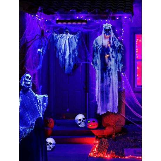 6 Leds Luz negra uv para interior de 6x3 w