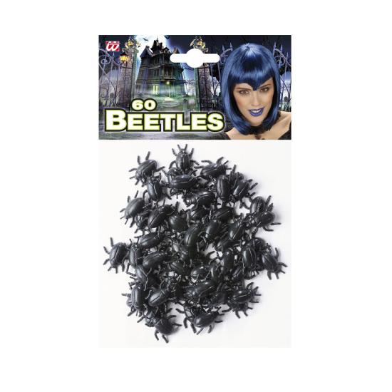 60 escarabajos negros Halloween