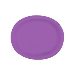 8 bandejas ovaladas morada - Línea Colores Básicos
