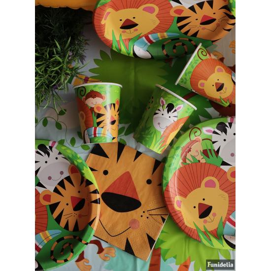 8 vasos - Animal Jungle