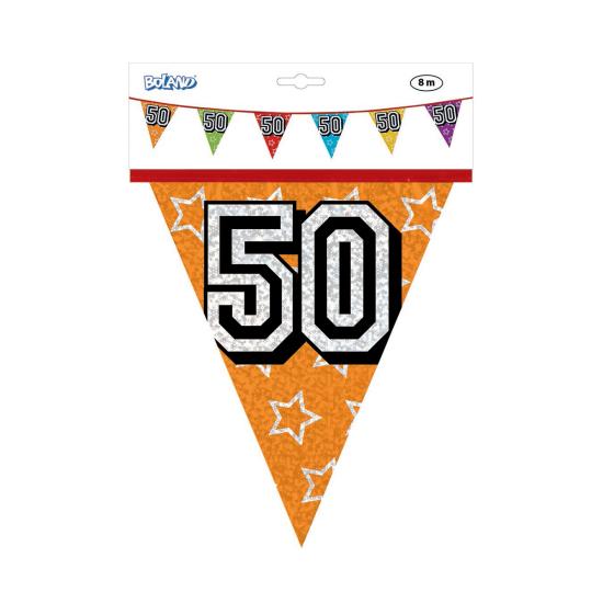 Banderines con número 50