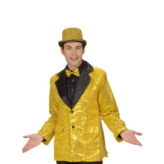Chaqueta de Lentejuelas Dorada para hombre