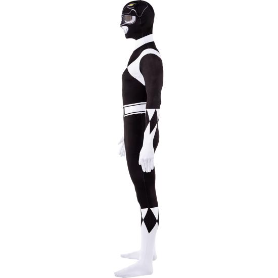 Disfraz Power Ranger Negro Segunda piel