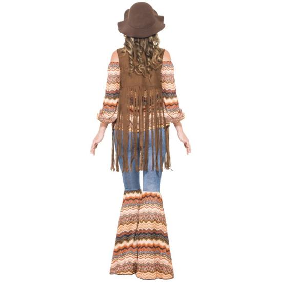 Disfraz de chica hippie para mujer