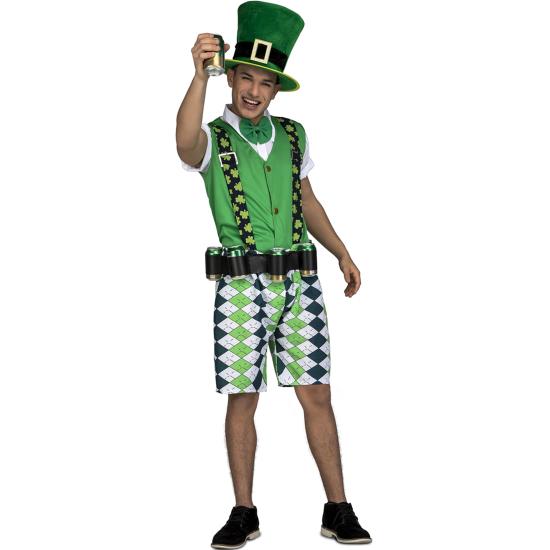 Disfraz de leprechaun irlandés  para hombre
