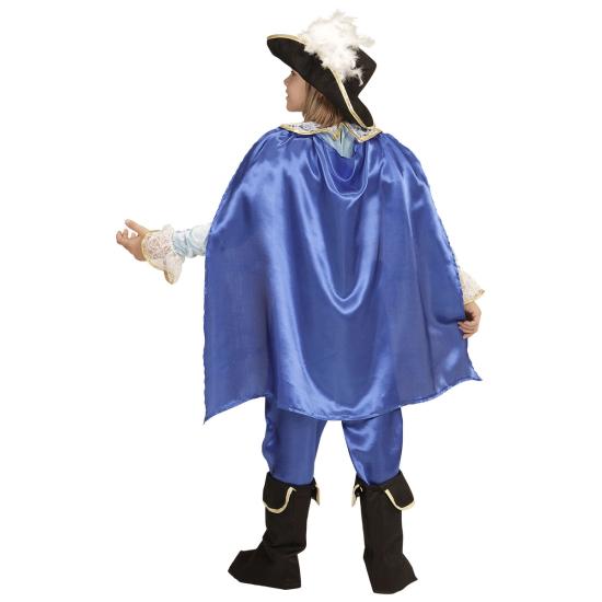 Disfraz Mosquetero Azul Corte  niño