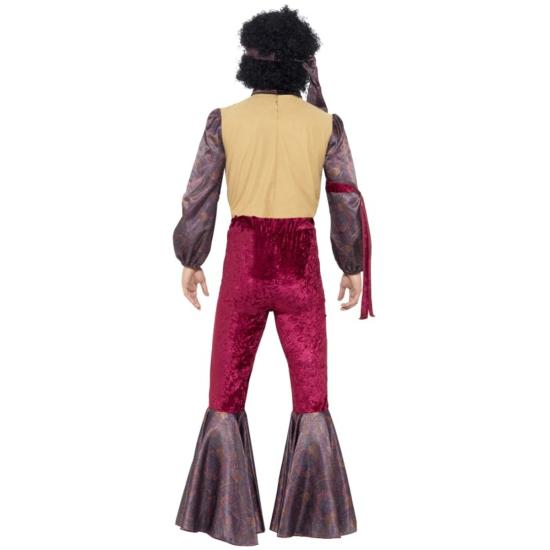 Disfraz adulto Super Rey de la Pista años 70.