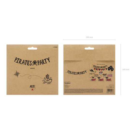 Guirnalda "Pirates Party" con calaveras - Pirates Party
