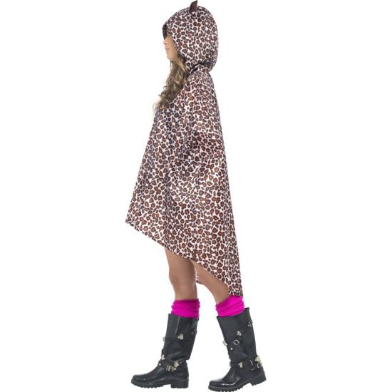 Poncho Leopardo para mujer
