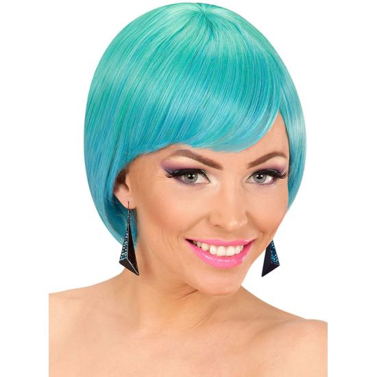 Pendientes negros disco para mujer