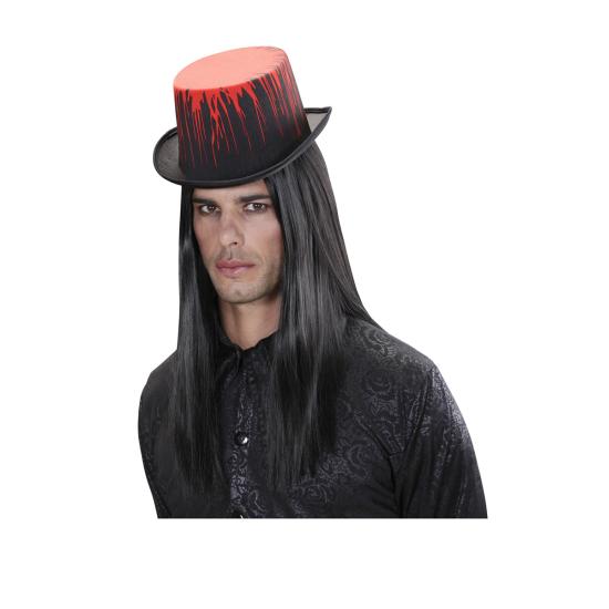 Sombrero de copa ensangrentado