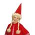 Sombrero de gnoma con trenzas para niña