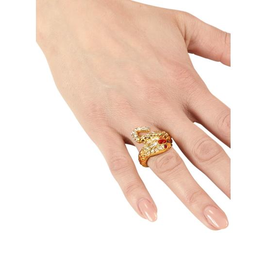 Anillo Serpiente diamantes