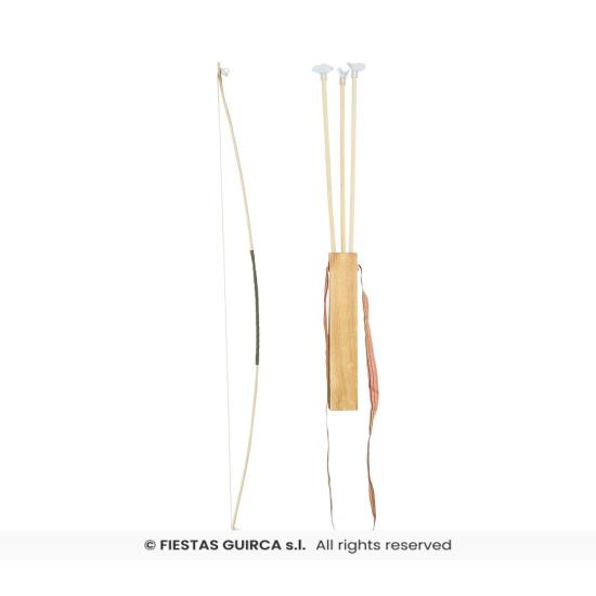 Arco 105 cms. con tres flechas