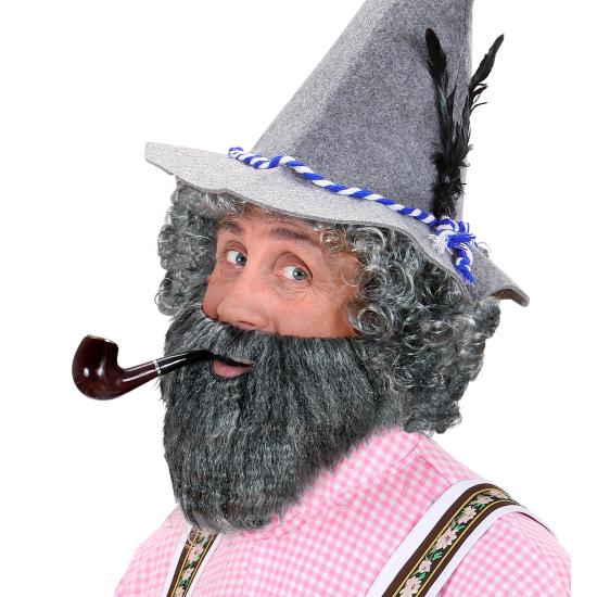 Barba para Personajes Variados en Gris