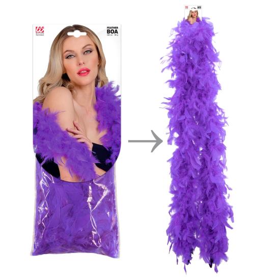 Boa de Plumas Morada – 1,80 m – 80 g