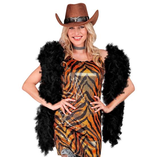 Boa Pluma Negra 1,80 mts de 50 gramos Lujo