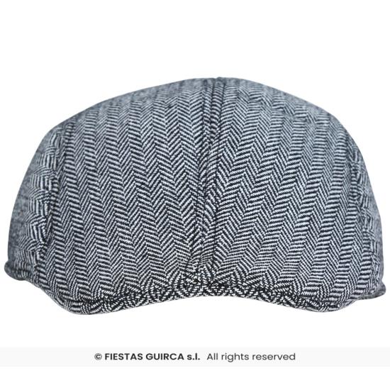 Boina Gangster Ingles adulto Gris