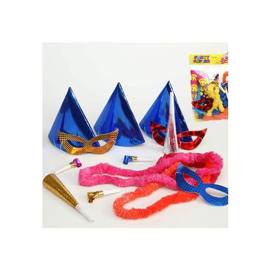 Bolsa de cotillón 15 piezas lujo 3 personas