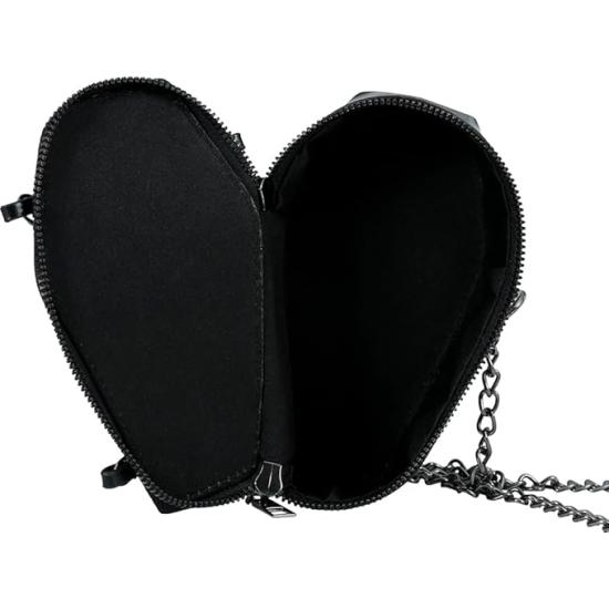 Bolso Féretro Negro (17x10 cm) – Accesorio Unisex para Halloween y Fiestas