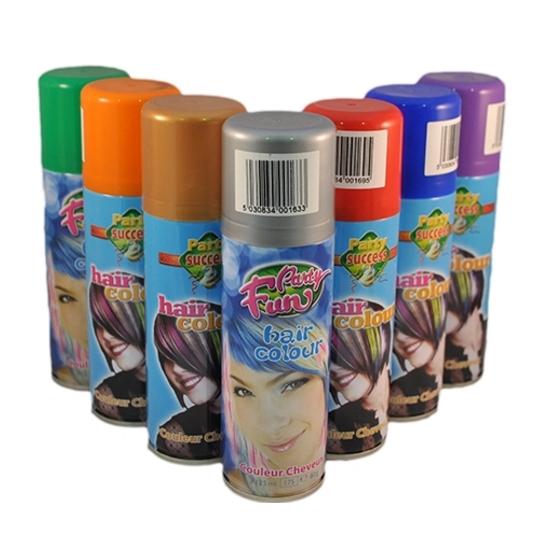 Bote 140 Spray Fluor para el Pelo 125 ml Naranja.