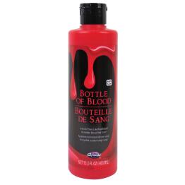 Botella de sangre (400 ml) Profesional Fun World