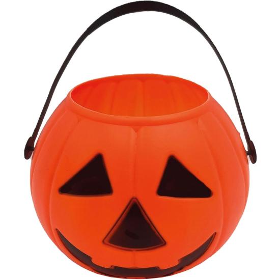 Calabaza Porta caramelos 15 cms