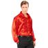 Camisa Disco Roja Años 70 adulto