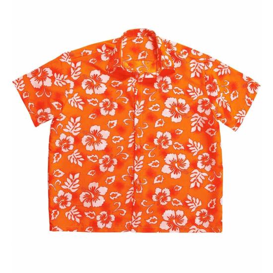 Camisa Hawaiana Orange . ita