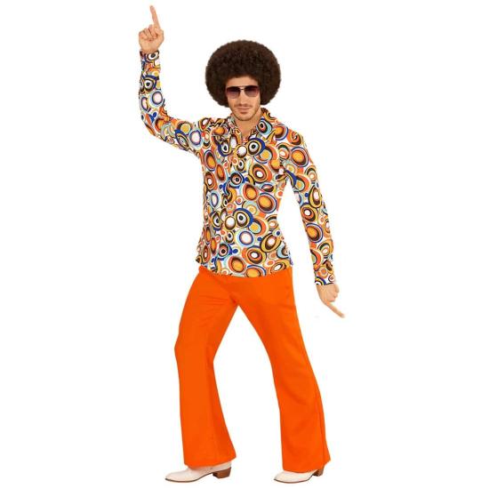 Camisa  Años 70 Bubbles Hombre