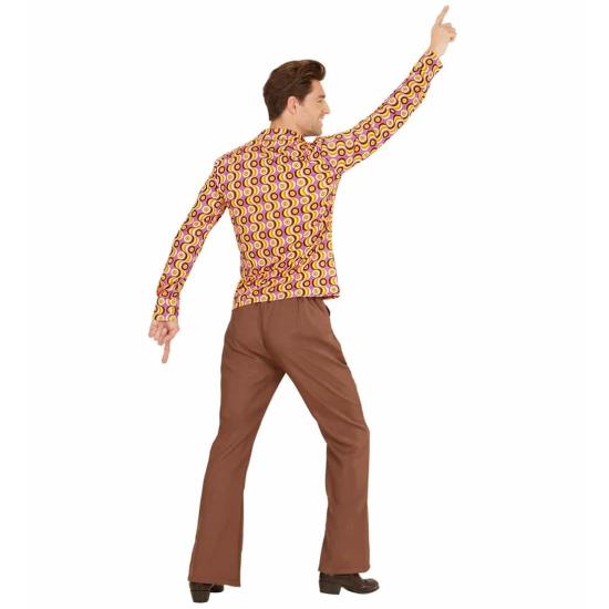 Camisa Años 70 Disc Hombre