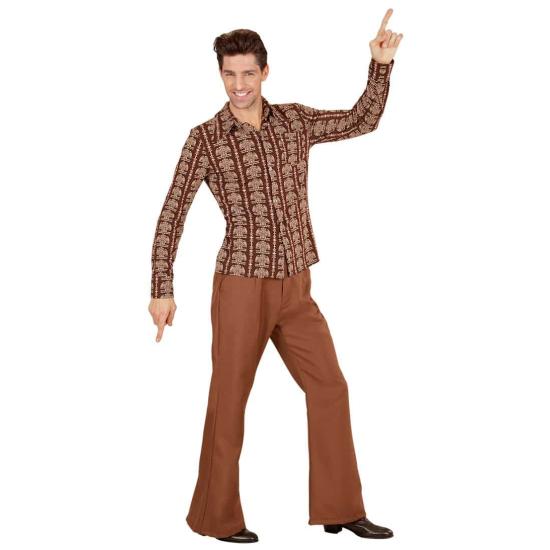 Camisa  años 70 adulto Old School