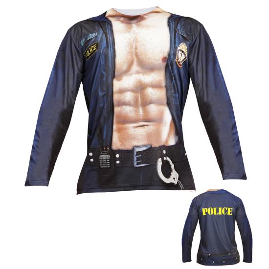 Camisa Policía Sexy para adulto