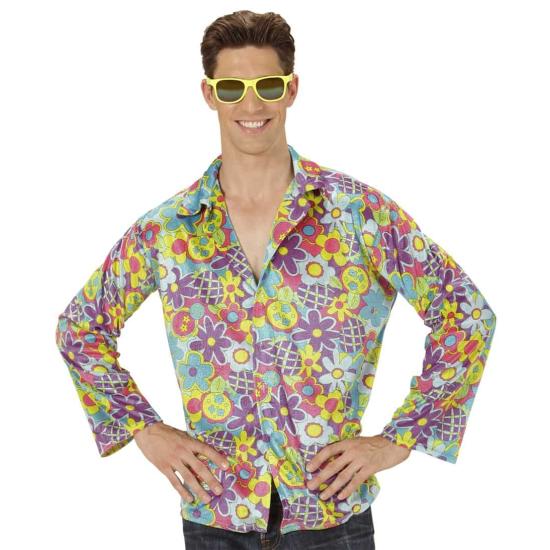 Camiseta Flores Hippie Unisex .