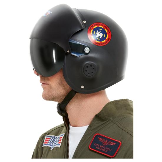 Casco Piloto de Combate Top Gun Lujo
