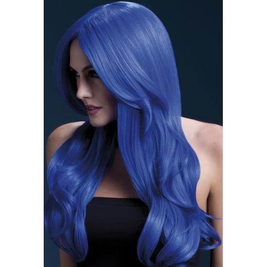 Colección Fever, Peluca Khloe, azul neón