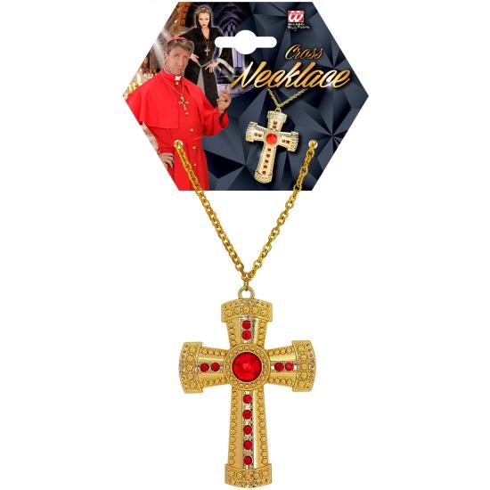 Collar Cruz Dorada Sacerdote / Obispo