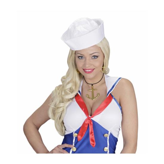 Collar y pendientes ancla marineras