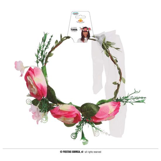 Corona de Flores para Adulto