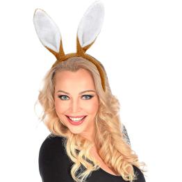 Diadema para el pelo con orejas de conejo