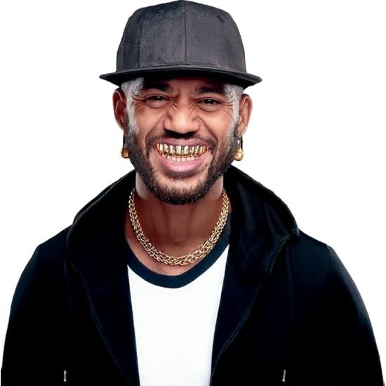 Dientes de Oro Ficticios para Disfraces