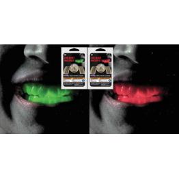 Dientes de Terror Zombies color oscuridad